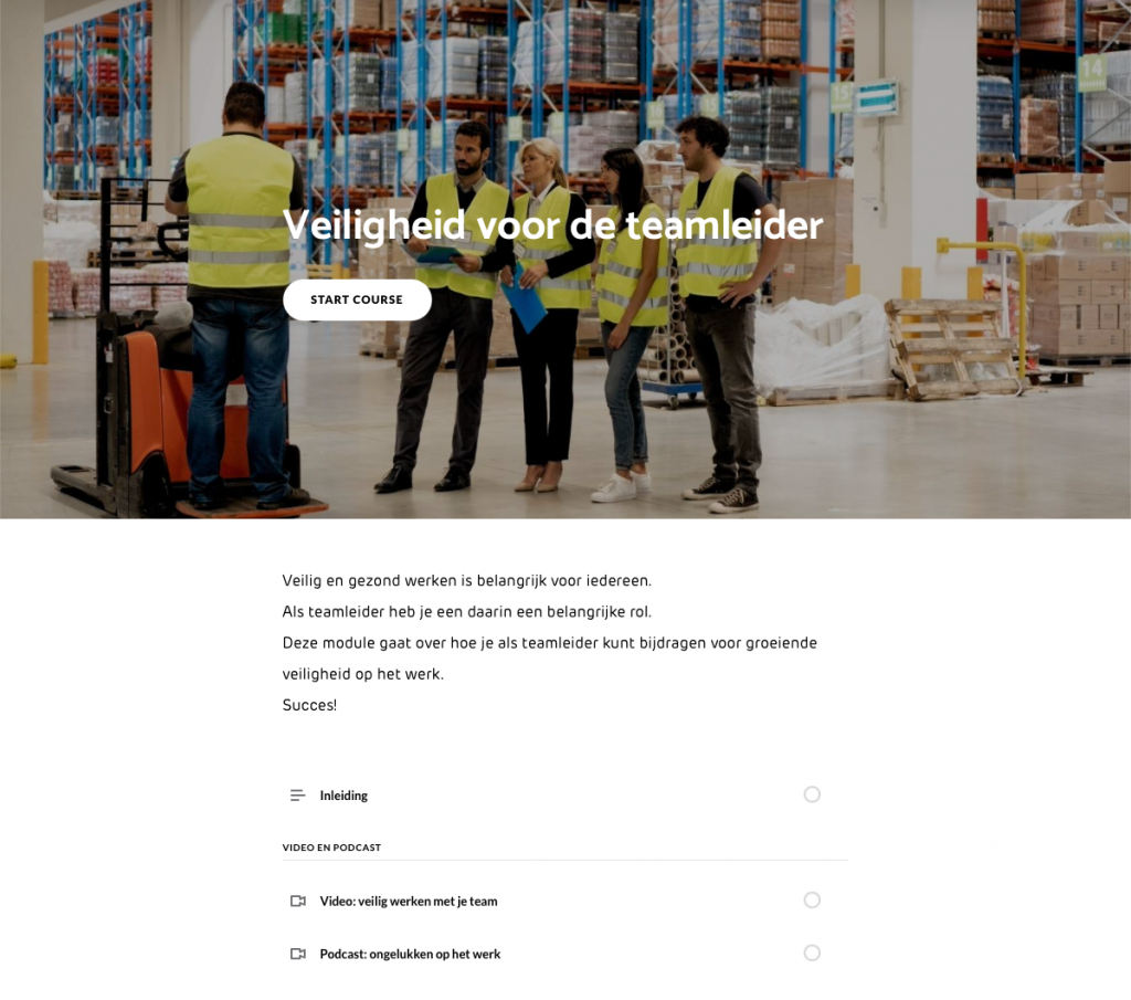 e-learning logisitiek
