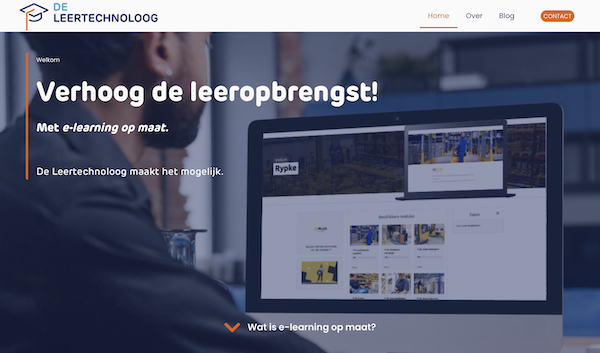 Heropage Leertechnoloog