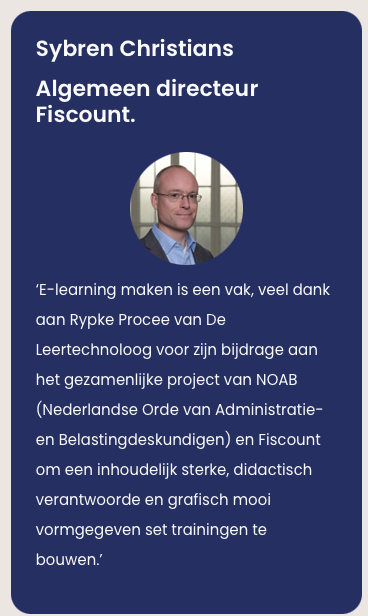 Aanbeveling Sybren